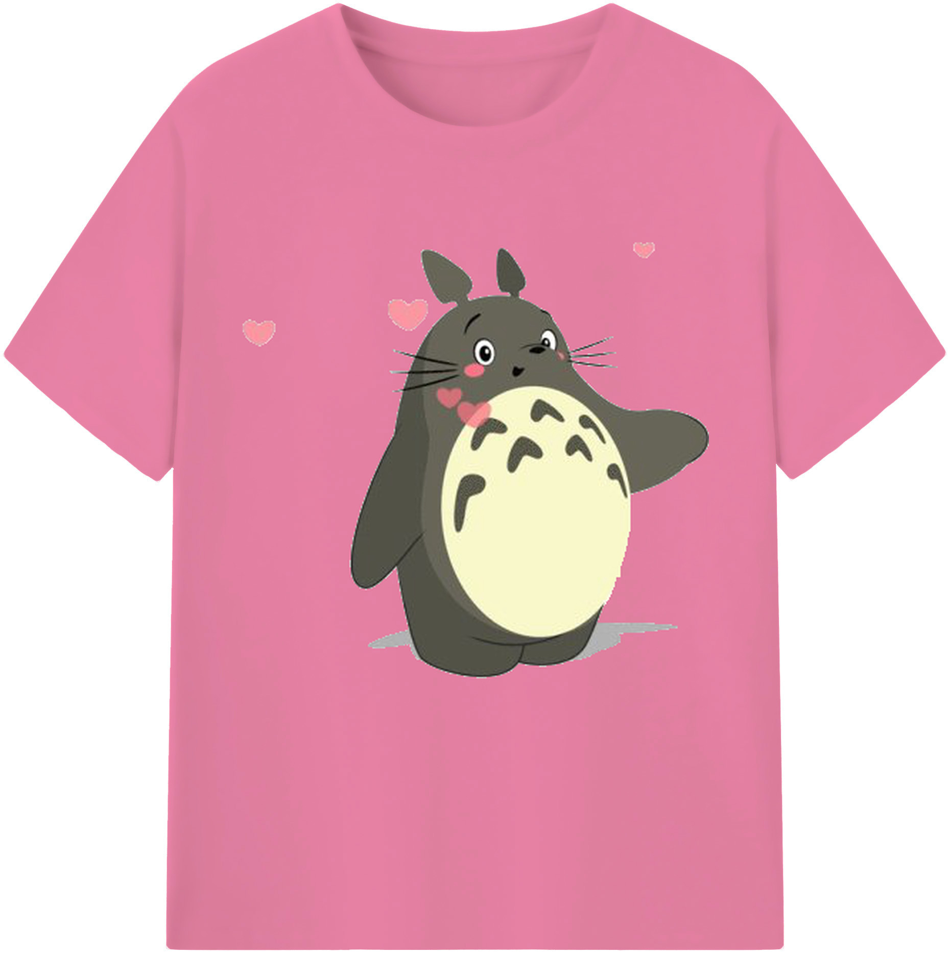 （画像用） となりのトトロ 草壁メイ 草壁サツキ My Neighbor Totoro Satsuki Kusakabe Mei Kusakabe 綿100％半袖Tシャツ（フロントプリント）